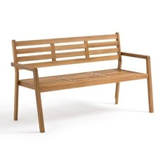 LA REDOUTE RENCY 3 SEATER ACACIA GARDEN BENCH - RRP £240