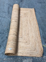 LA REDOUTE 200CM ROLLED JUTE RUG IN NATURAL