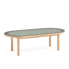 LA REDOUTE COLORA PATTERNED OAK COFFEE TABLE IN PRINTED - MODEL NO. GMI205 - RRP £350