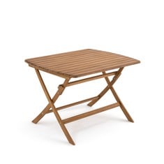 LA REDOUTE GARDEN TABLE TOP IN BROWN