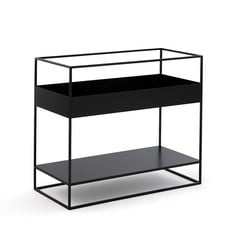 LA REDOUTE HIBA METAL SOFA SHELVING UNIT / VINYL STORAGE - MODEL NO. GNV477 - RRP £245