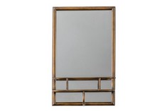 MILTON MIRROR RECTANGLE BRONZE 300X100X480MM - ITEM NO. 703744 - RRP £114.95