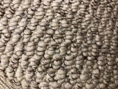 APPROX 5.7 X 5M ROLLED CARPET IN BISCOTTI (COLLECTION ONLY)