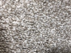 APPROX 4.96 X 4M ROLLED CARPET IN OYSTER WHITE (COLLECTION ONLY)