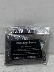 72 X STONE THE CROWS GLASS BEADS KIT - BURGUNDY - SQ 14CM - TOTAL RRP £216