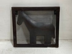 32 X STONE THE CROWS SMALL WALL DECORATION HORSE Width 20CM - TOTAL RRP £288