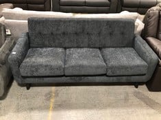 OSLO 3 SEATER SOFA IN SLATE FABRIC - RRP £299