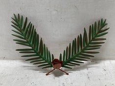 10 X STONE THE CROWS PALMERA WREATH SCONCE-HEIGHT 34CM - TOTAL RRP £380