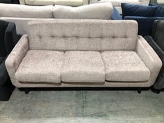 OSLO 3 SEATER SOFA IN NATURAL FABRIC - RRP £299