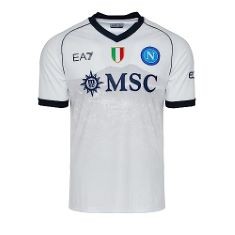 X2 ASSORTED ITEMS TO INCLUDE SSC NAPOLI WHITE REPLICA SHIRT 2023/2024 M, ADIDAS MEN'S SQUADRA 21 JERSEY, WHITE/BLACK, M.