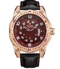 1 X GAMAGES OF LONDON LIMITED EDITION HAND ASSEMBLED ADVENTURER AUTOMATIC ROSE RED RRP £705.