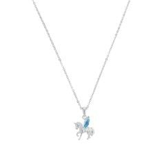 X8 ASSORTED JEWELLERY AND CRYSTALS TO INCLUDE AMOR NECKLACE WITH PENDANT 925 STERLING SILVER GIRL CHILDREN NECKLACE, 35+3 CM, SILVER, UNICORN, COMES IN JEWELRY GIFT BOX, 2021272.