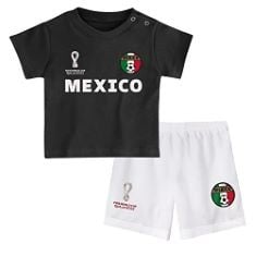 24X ASSORTED KIDS FOOTBALL KITS TO INCLUDE MEXICO, OFFICIAL FIFA 2022 TEE & SHORT SET AWAY COUNTRY TEE & SHORTS SET, CHILDREN'S MEDIUM, AGE 3, OFFICIAL FIFA WORLD CUP 2022 GIRLS HOODIE, GIRLS, PORTUG