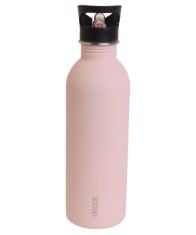 20X ASSORTED BOTTLES TO INCLUDE DÉCOR SNAP N SEAL, PINK MATTE FINISH, STAINLESS STEEL BOTTLE WITH STRAW LID, LEAKPROOF ON THE GO, GYM, TRAVEL WATER BOTTLE, REUSABLE & ECO-FRIENDLY. LIGHTWEIGHT UNISEX