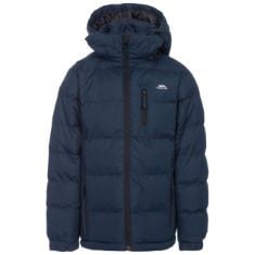 2X ASSORTED TRESPASS JACKETS TO INCLUDE TRESPASS MEN'S CLIP PADDED JACKET, NAVY, XS UK, MENS PADDED GILET BODYWARMER WITH 3 ZIP POCKETS & INNER STORM FLAP CLASP - FLINT L.