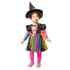 X11 ASSORTED KIDS FANCY DRESS TO INCLUDE AMSCAN 9914803 CHILDS RAINBOW SHINE WITCH FANCY DRESS HALLOWEEN COSTUME TODDLERS GIRLS OUTFIT (4-6 YEARS), DISNEY OFFICIAL CLASSIC BUZZ LIGHTYEAR COSTUME KIDS