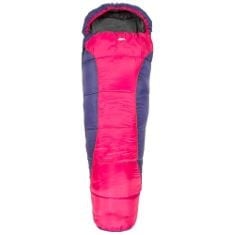 BOX OF ASSORTED ITEMS TO INCLUDE TRESPASS UNISEX-YOUTH BUNKA 3 SEASON SLEEPING BAG WITH HOLLOW FIBRE FILLING, 170 X 65 X 45 CM, PURPLE, 170 CM X 65 CM X 45 CM, SPEEDO WOMEN'S ECO ENDURANCE+ THINSTRAP