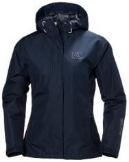 HELLY HANSEN WOMENS SEVEN J RAIN JACKET, M, NAVY, HELLY HANSEN WOMENS SEVEN J RAIN JACKET, L, NAVY.