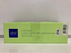 GHD CHRONES PROFESSIONAL HD MOTION RESPONSIVE STYLER IN NEON GREEN - RRP £289