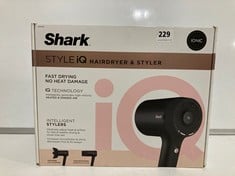 SHARK IONIC STYLE-IQ HAIR DRYER AND STYLER - RRP £250