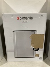 BRABANTIA BO TOUCH DOUBLE LINER BIN (2 X 30L) - RRP £245