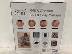 SENSIO SPA EMS & VIBRATION FOOT & BODY MASSAGER RRP- £99.99