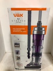 VAX AIR STRETCH PET MAX HIGH PERFORMANCE LIGHTWEIGHT UPRIGHT VACUUM CLEANER MODEL NO-U85-AS-PME RRP- £120