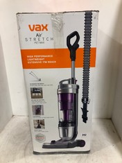 VAX AIR STRETCH PET MAX HIGH PERFORMANCE LIGHTWEIGHT UPRIGHT VACUUM CLEANER MODEL NO-U85-AS-PME RRP- £120