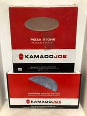 KAMADO JOE PIZZA STONE 20 INCH TO INCLUDE KAMADO JOE SOAPSTONE COOKING SURFACE 23.47 X 11.61 X 0.75 INCH