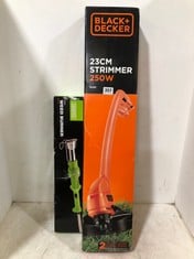 BLACK + DECKER 23CM STRIMMER 250W TO INCLUDE DRAPER 230V WEED BURNER