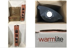 3 X ASSORTED HEATERS TO INCLUDE WARMLITE 1KW CARBON HEATER