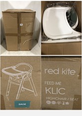 RED KITE FEED ME KLIC HIGHCHAIR/SEAT SAGE