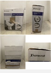 3 X HOMECRAFT SAVANAH RAISED TOILET SEAT