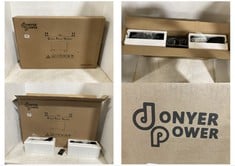 DONYER POWER GLASS PANEL HEATER 1500W MODEL NO-GCH-15C