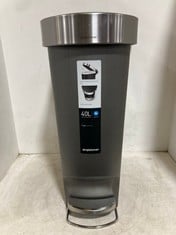 SIMPLEHUMAN 40L PEDAL BIN GREY