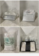 6 X ASSORTED JOHN LEWIS BEDDING TO INCLUDE CLUSTER FIBRE LUXURY QUILTED MATTRESS PROTECTOR KING SIZE