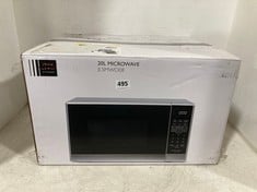 JOHN LEWIS 800W 20L MICROWAVE MODEL NO-JLSMWO08