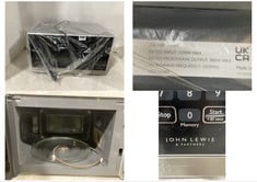 JOHN LEWIS 20L SOLO MICROWAVE MODEL NO-JLSMWO08