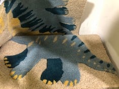 JOHN LEWIS RUG 170 X 120CM FOREST DINOSAURS WOOL TUFTED MULTI RRP- £110