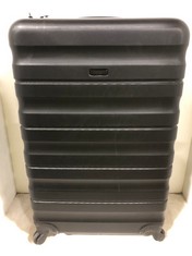 JOHN LEWIS ANYDAY TRAVEL CASE BLACK HARDSHELL MEDIUM/LARGE SPINNER