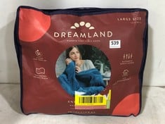 DREAMLAND SNUGGLE UP WARMING THROW LARGE SIZE 120 X 160CM