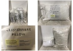 5 X ASSORTED JOHN LEWIS BEDDING TO INCLUDE CLUSTER FIBRE PILLOW