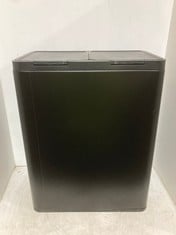 JOHN LEWIS 2 SECTION 60L RECYCLING BIN BLACK RRP- £100