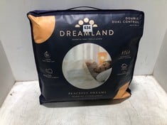 DREAMLAND PEACEFUL DREAMS WARMING OVERBLANKET DOUBLE DUAL CONTROL 180 X 180CM RRP- £124.99