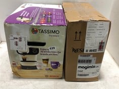 BOSCH TASSIMO MY WAY2 COFFEE MACHINE TO INCLUDE NESPRESSO MAGIMIX CITIZ COFFEE MACHINE