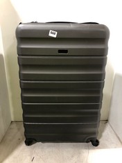 JOHN LEWIS ANYDAY TRAVEL CASE GREY HARDSHELL MEDIUM/LARGE SPINNER