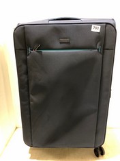 JOHN LEWIS VIENNA TRAVEL CASE NAVY BLUE FABRIC MEDIUM/LARGE SPINNER RRP- £119