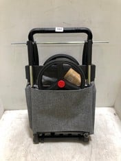 ROLSER BIG TWEED 2LRSG FOLDING SHOPPING TROLLEY GREY RRP- £120