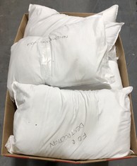 BOX OF APPROX 15 X EX-DISPLAY BEDDING PILLOWS