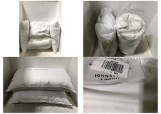 4 X ASSORTED JOHN LEWIS BEDDING TO INCLUDE SOFT TOUCH WASHABLE EX-DISPLAY BEDDING PILLOW